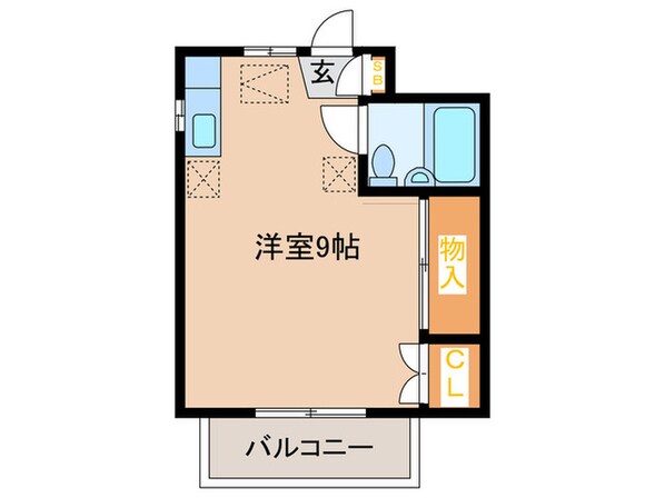 ジェフミナールの物件間取画像